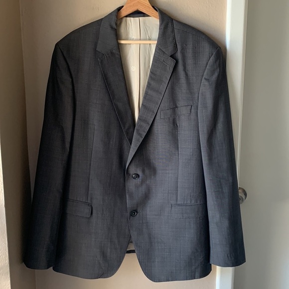 BUGATTI Gray Wool Sport Coat Jacket - Picture 2 of 8